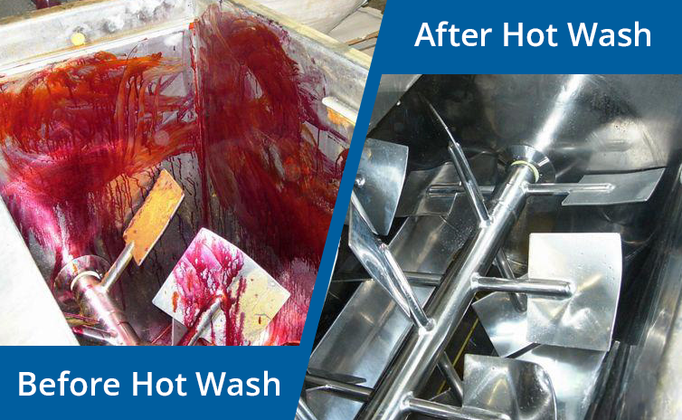 Cleaning Food Mixers Before After