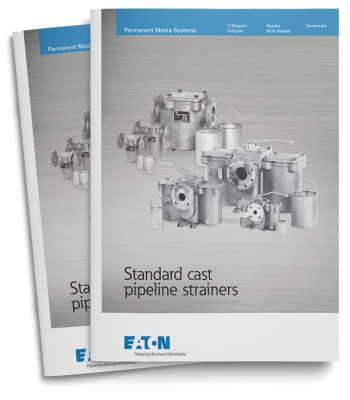 Eaton standard cast pipeline strainers