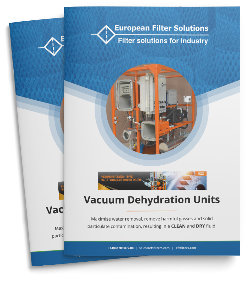 Vacuum dehydrator brochure image